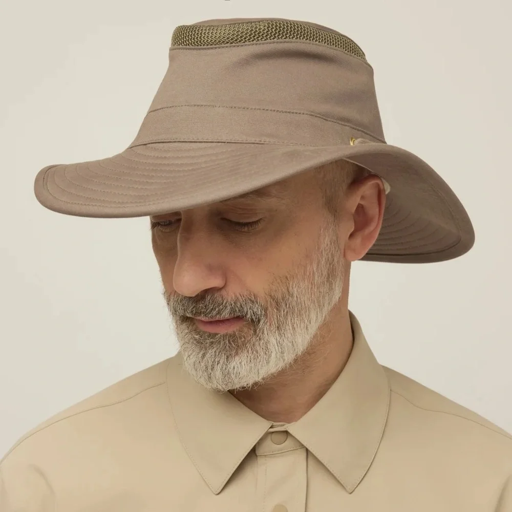 Tilley T4MO-1 Airflo Hikers Hat 7 1/2 Color: Olive NWT